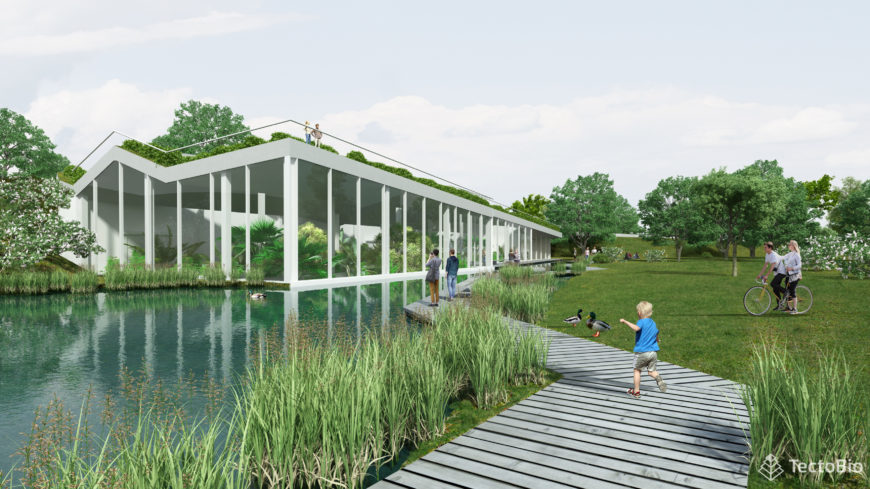 Visual concept of the Alkmaar BioMakery