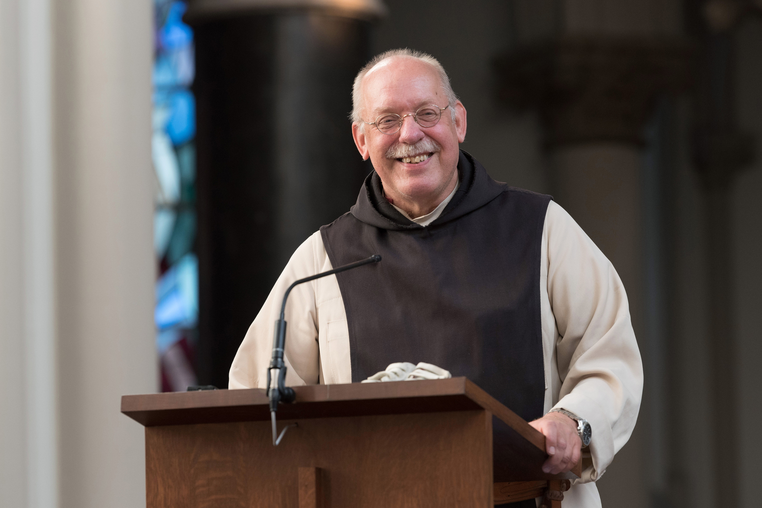 Father Isaac, director at Koningshoeven monastery