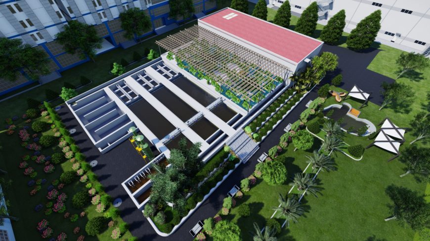 Concept design for Smart City facility 1.